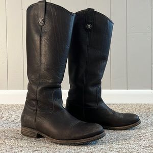 Melissa Button Lug Tall - Smoke